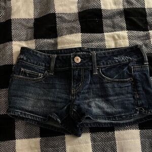 American Eagle Outfitters Dark Blue Jean Shorts